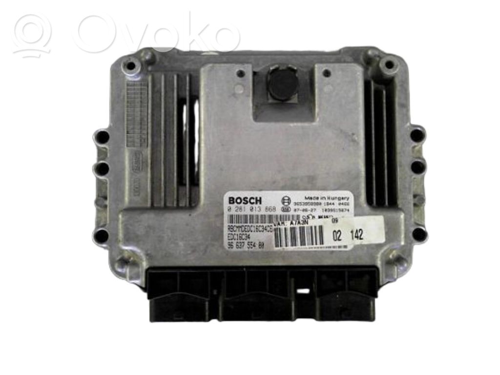 Peugeot 207 Centralina/modulo motore ECU 