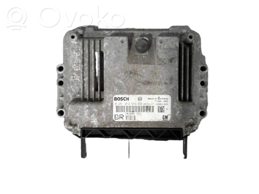 Opel Zafira B Unitate control motor/modul ECU 