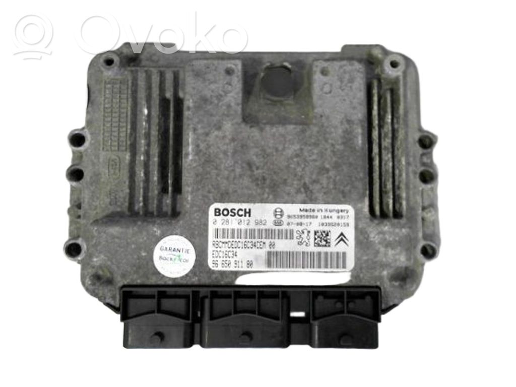 Peugeot Boxer Motorsteuergerät ECU 