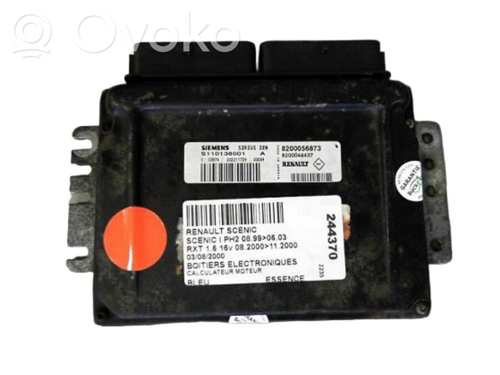 Renault Scenic I Komputer / Sterownik ECU silnika 