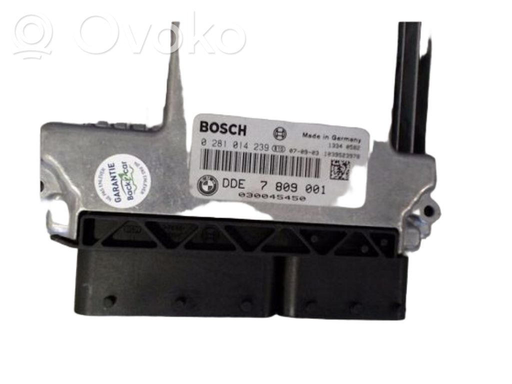 BMW 1 E81 E87 Unidad de control/módulo ECU del motor