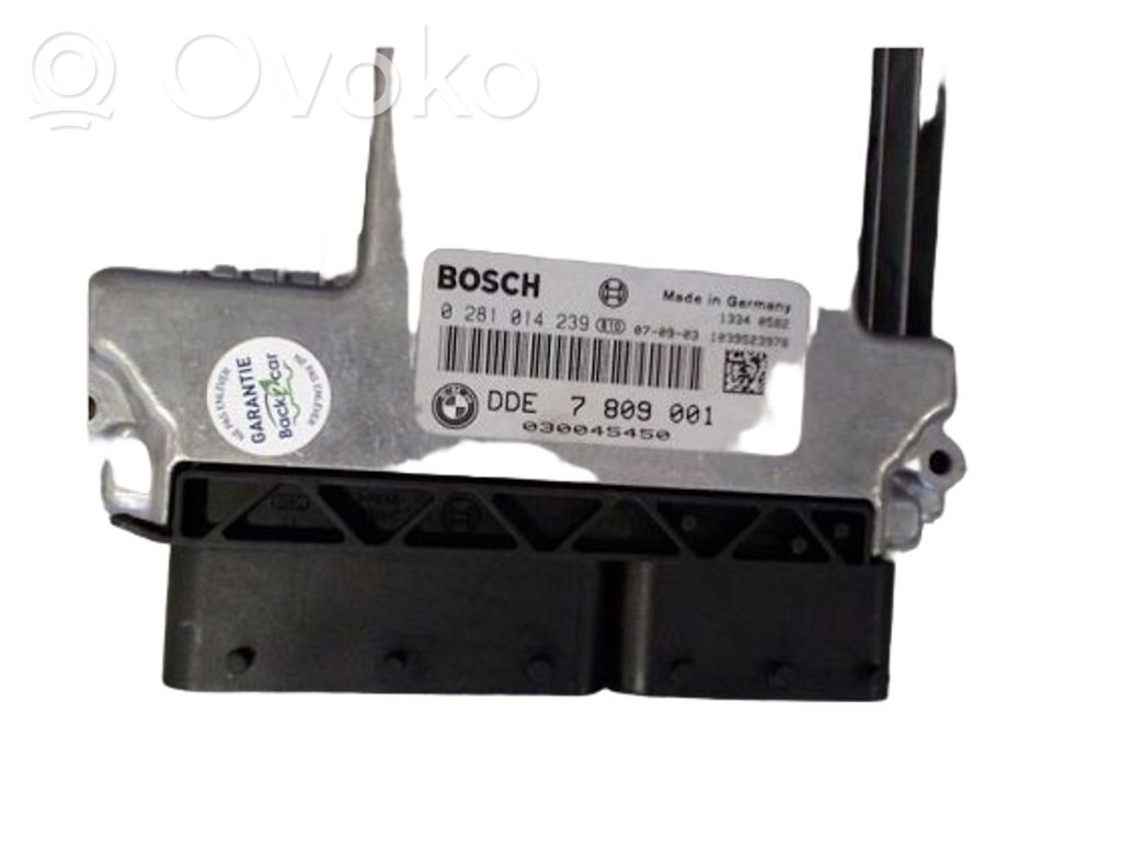 BMW 1 E81 E87 Galios (ECU) modulis 