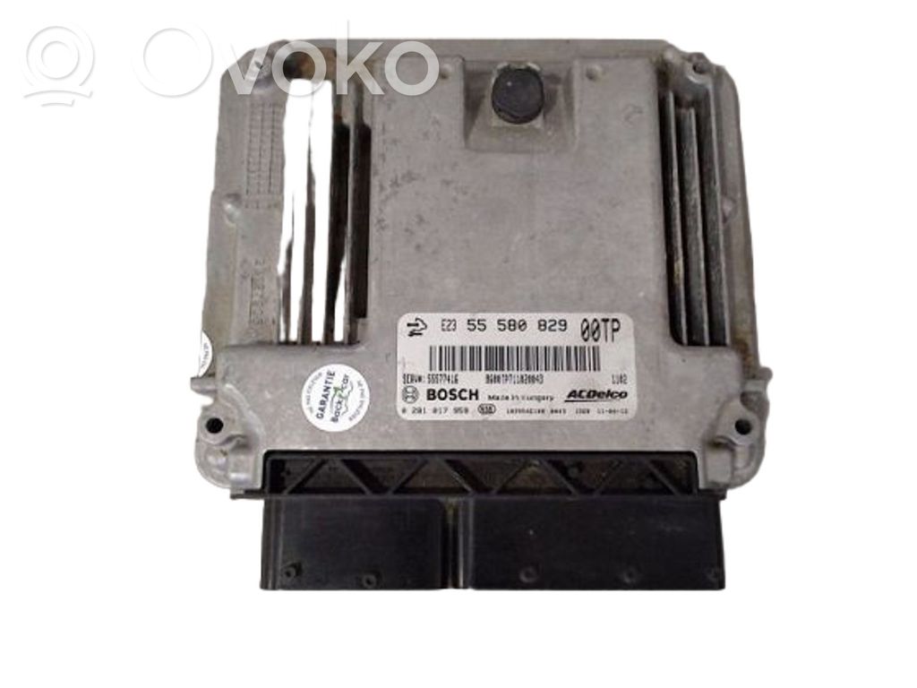 Opel Corsa D Komputer / Sterownik ECU silnika 