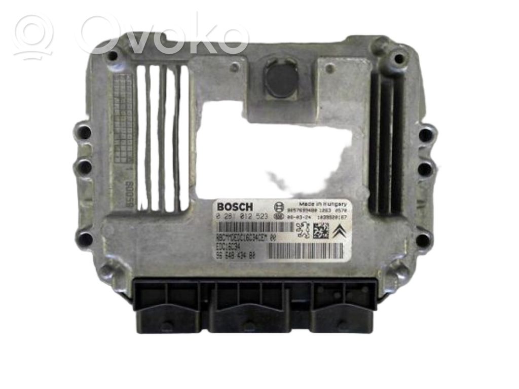 Peugeot 207 Centralina/modulo motore ECU 