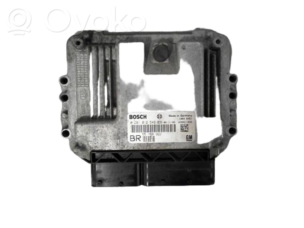 Opel Zafira B Komputer / Sterownik ECU silnika 