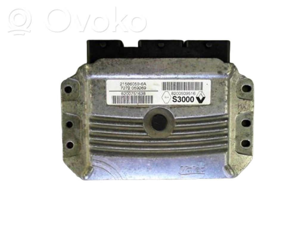 Renault Megane II Engine control unit/module ECU