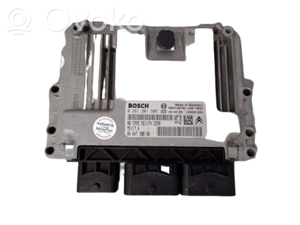 Peugeot 207 Centralina/modulo motore ECU