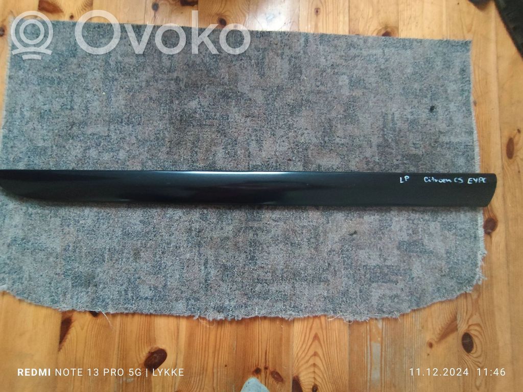 Citroen C5 Priekšpusē durvju dekoratīvā apdare (moldings) 
