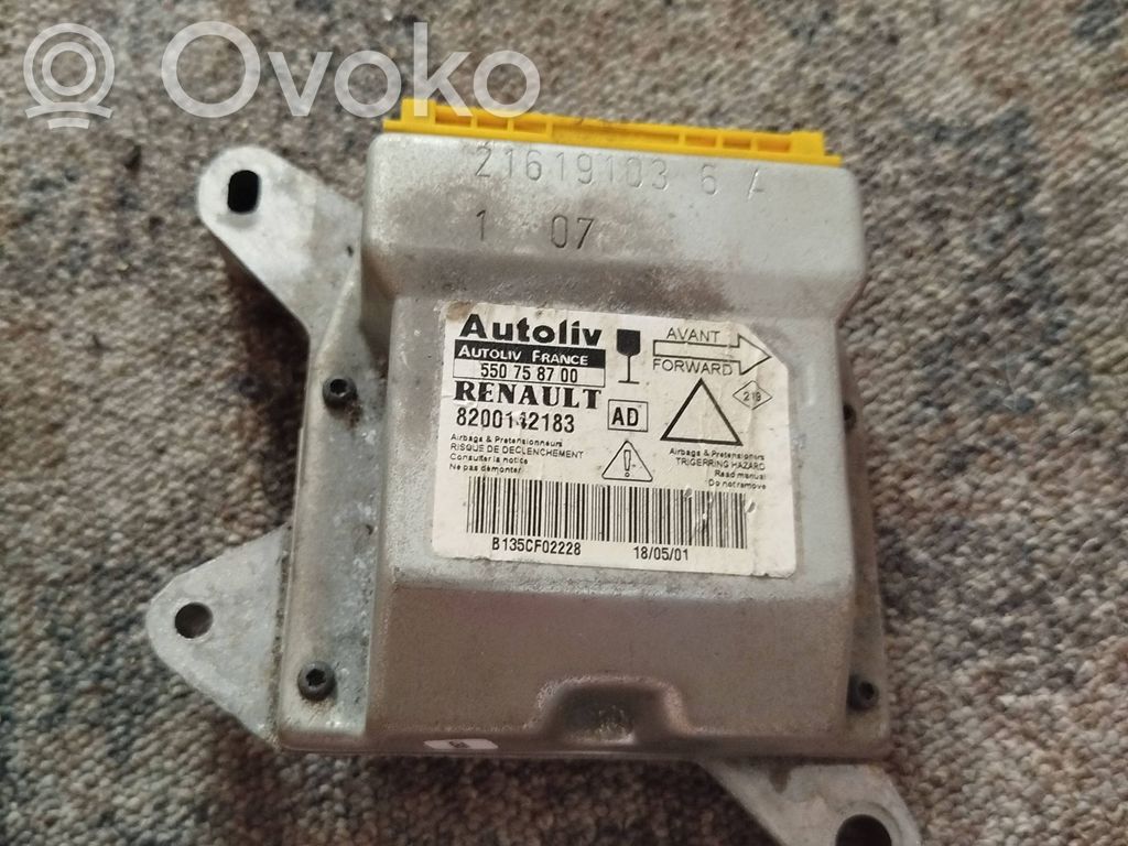 Renault Laguna II Airbag control unit/module 