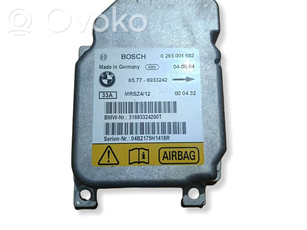 Mini One - Cooper R50 - 53 Airbag control unit/module 