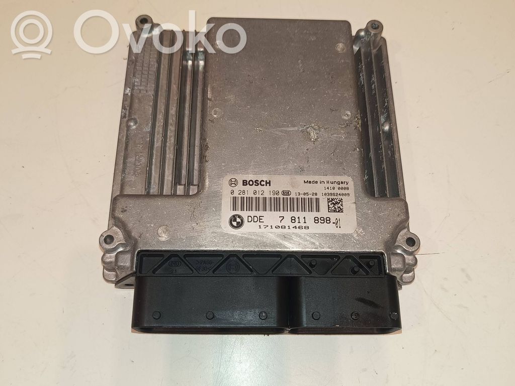 Engine control unit/module   0281012190,7811898,171081468