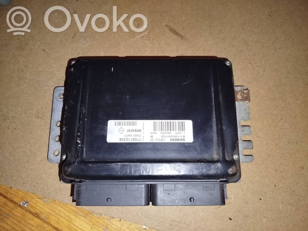 Renault Twingo I Variklio valdymo blokas 