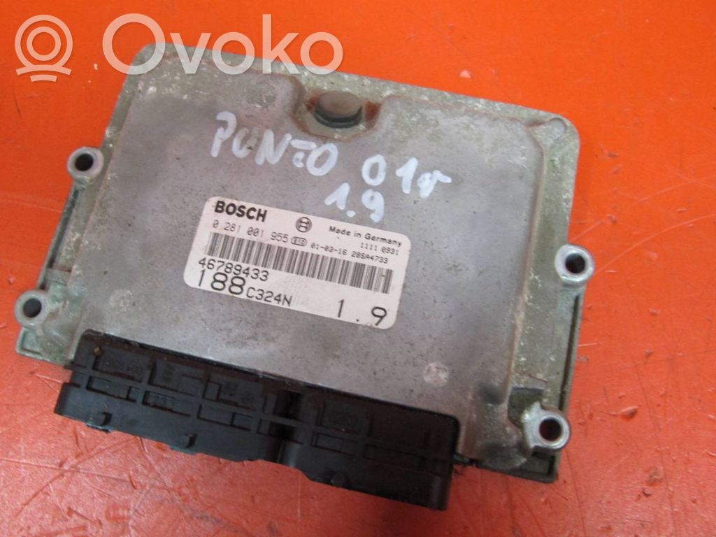 Fiat Punto (188) Engine control unit/module 
