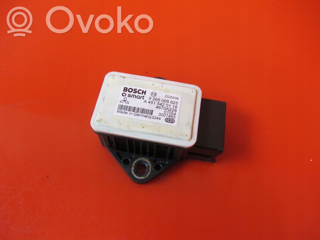 Smart ForTwo II ESP (stability system) control unit 