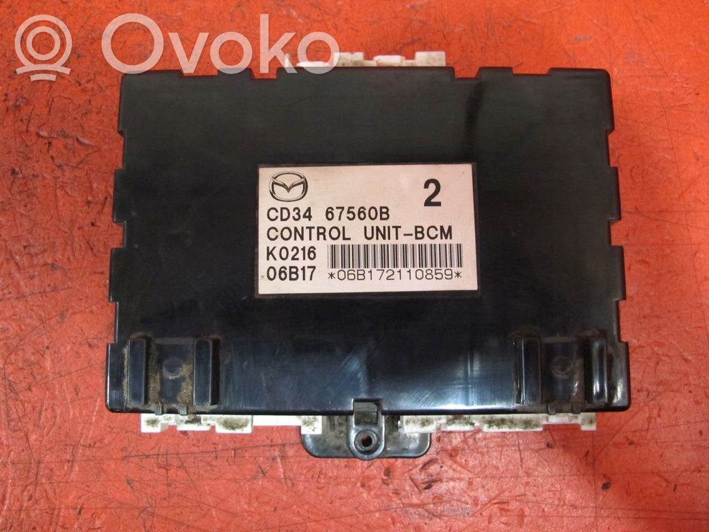 Módulo de confort/conveniencia   CD3467560B,MAZDA5CR1932C