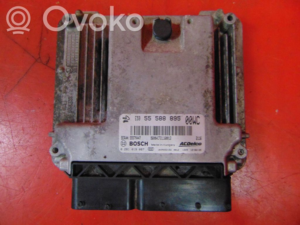 Opel Corsa D Engine control unit/module 