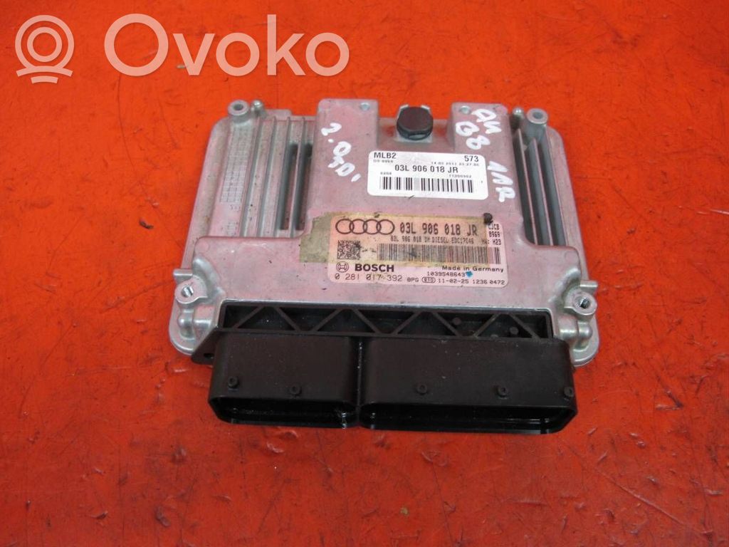 Audi A4 S4 B8 8K Engine control unit/module 