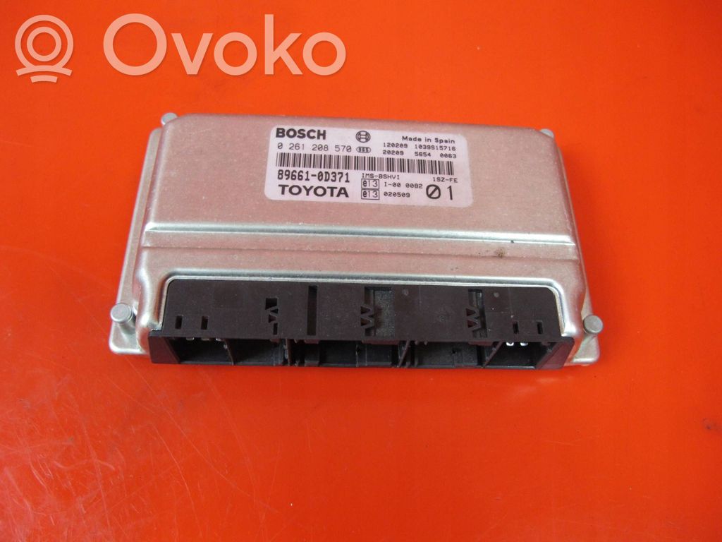 Engine control unit/module ECU   0261208570,896610D371,1039S15716