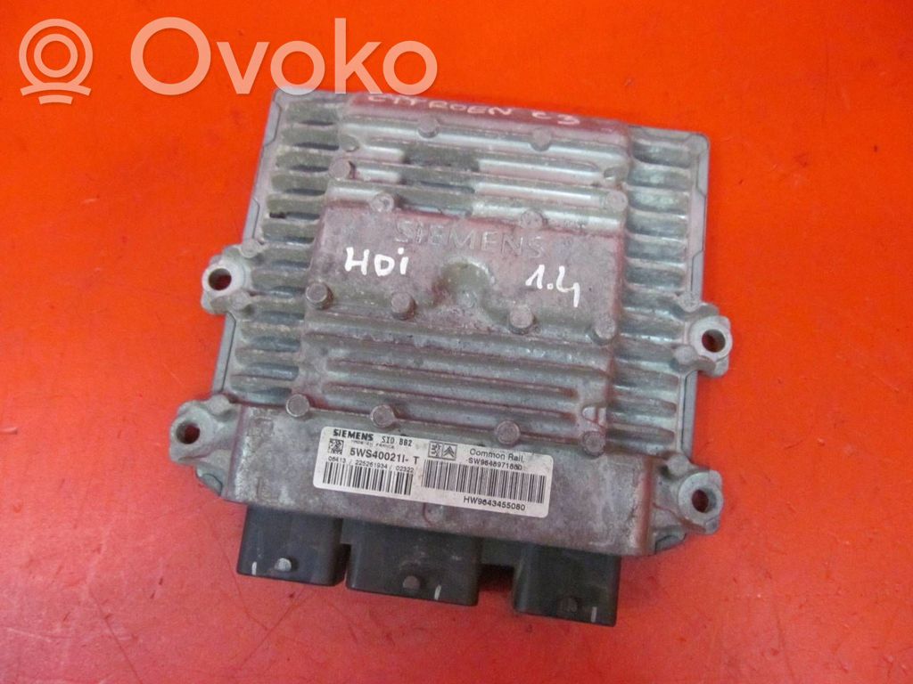 Citroen C3 Engine control unit/module 