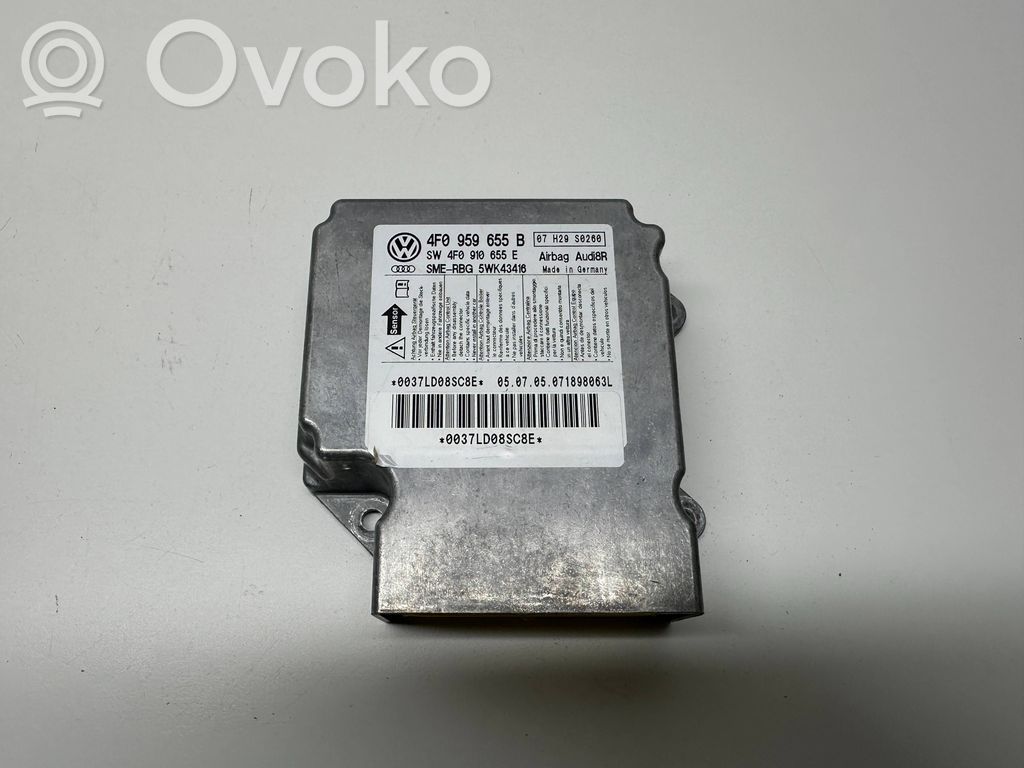 Audi A6 S6 C6 4F Sterownik / Moduł Airbag 