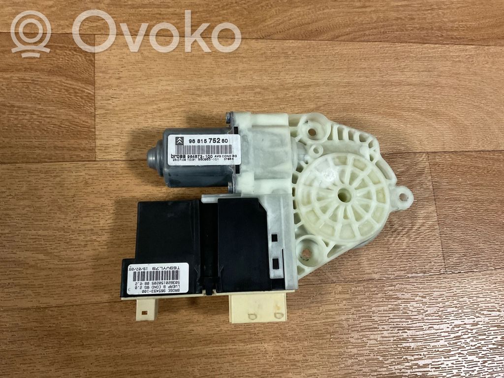 Citroen C4 I Silnik regulatora szyby drzwi przednich 
