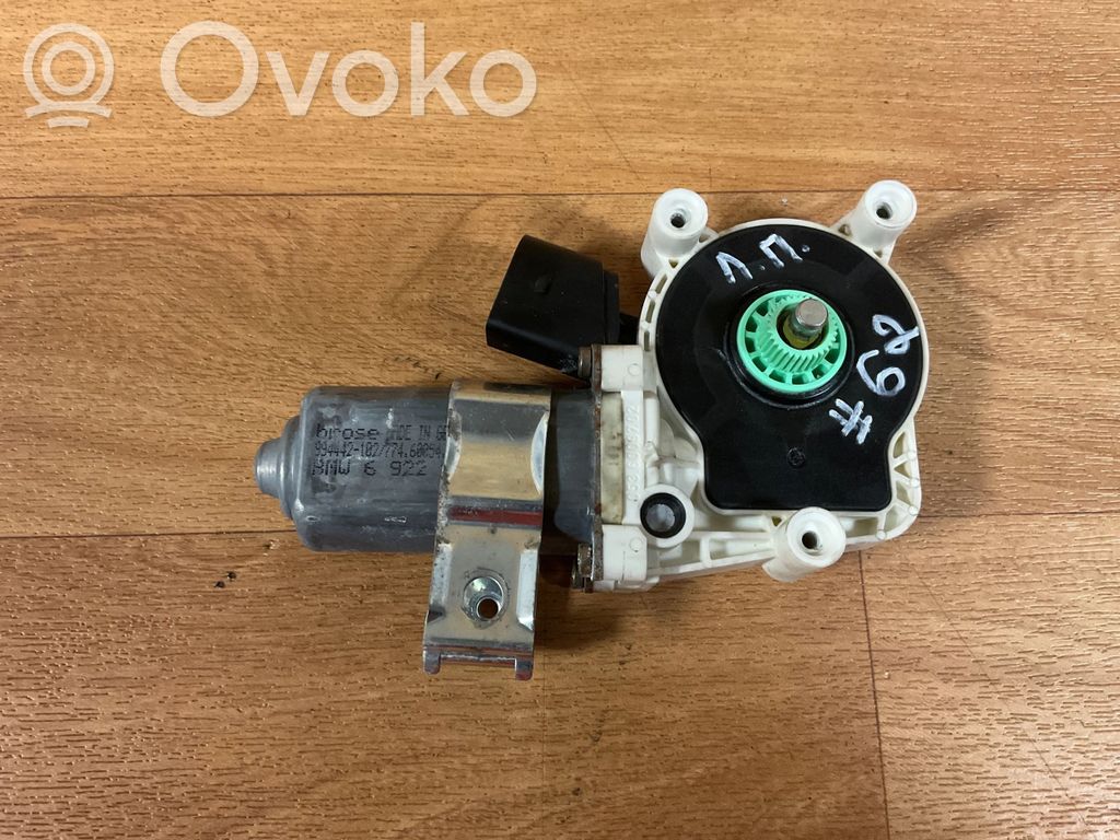BMW 5 E60 E61 Silnik regulatora szyby drzwi przednich 