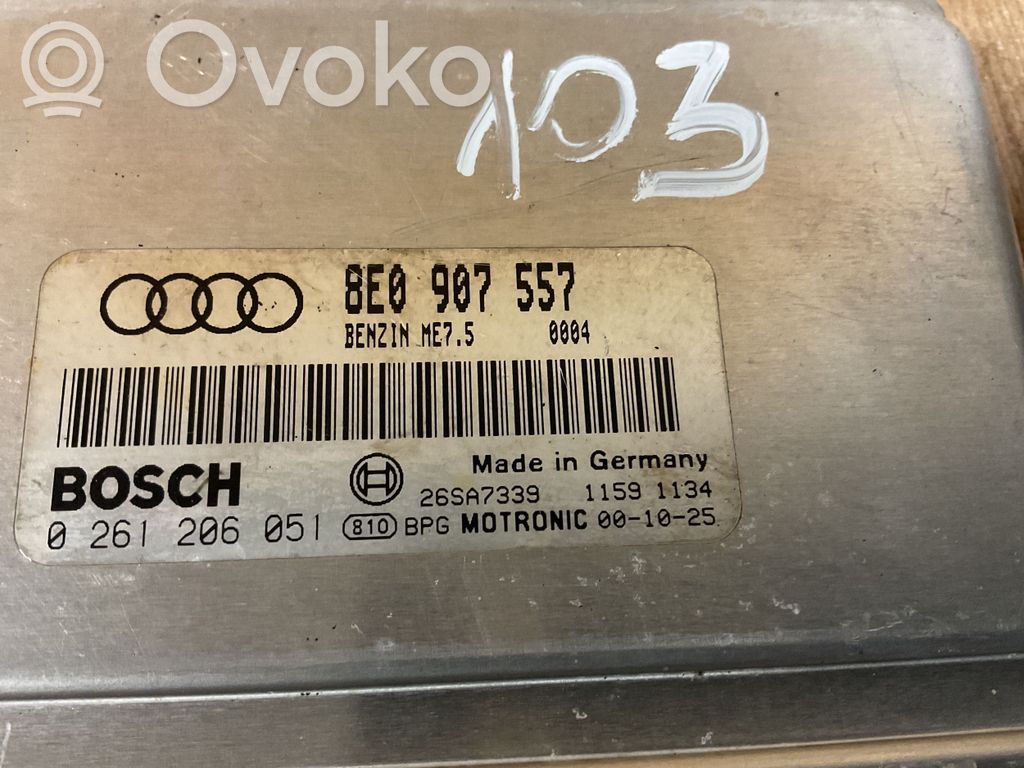 Audi A4 S4 B6 8E 8H Centralina/modulo del motore 