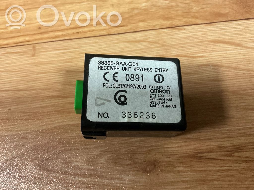 Immobilizer control unit/module   38385SAAG01,336236,ETS300220