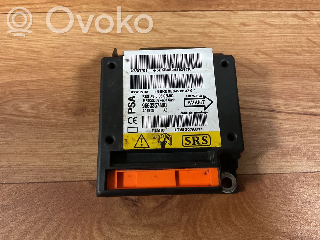 Citroen C3 Airbag control unit/module 