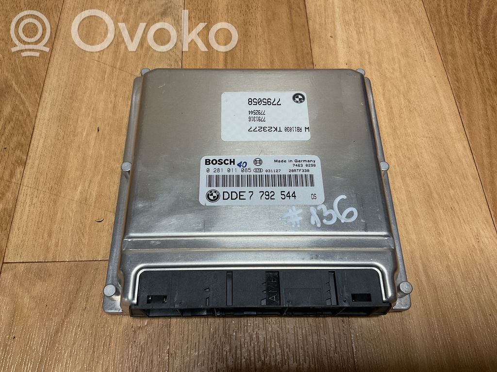 Mini One - Cooper R50 - 53 Engine control unit/module 