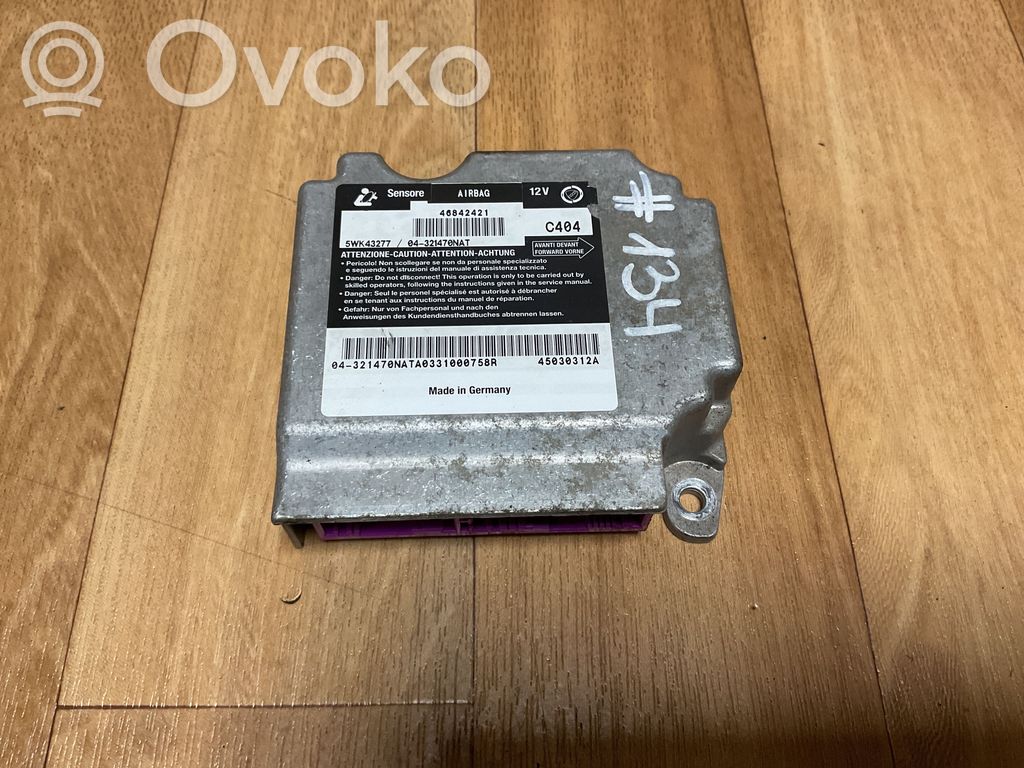 Alfa Romeo 147 Airbag control unit/module 