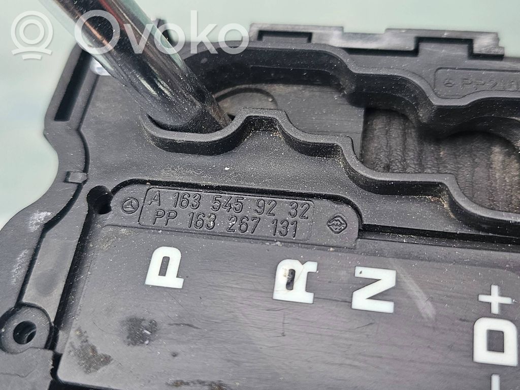 Mercedes-Benz ML W163 Rączka / Dźwignia hamulca ręcznego 