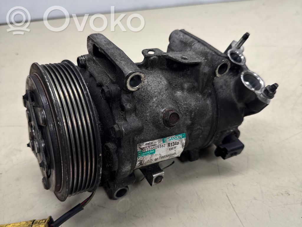 Klimakompressor Pumpe   9678656080,03309309362,1367F,R134A