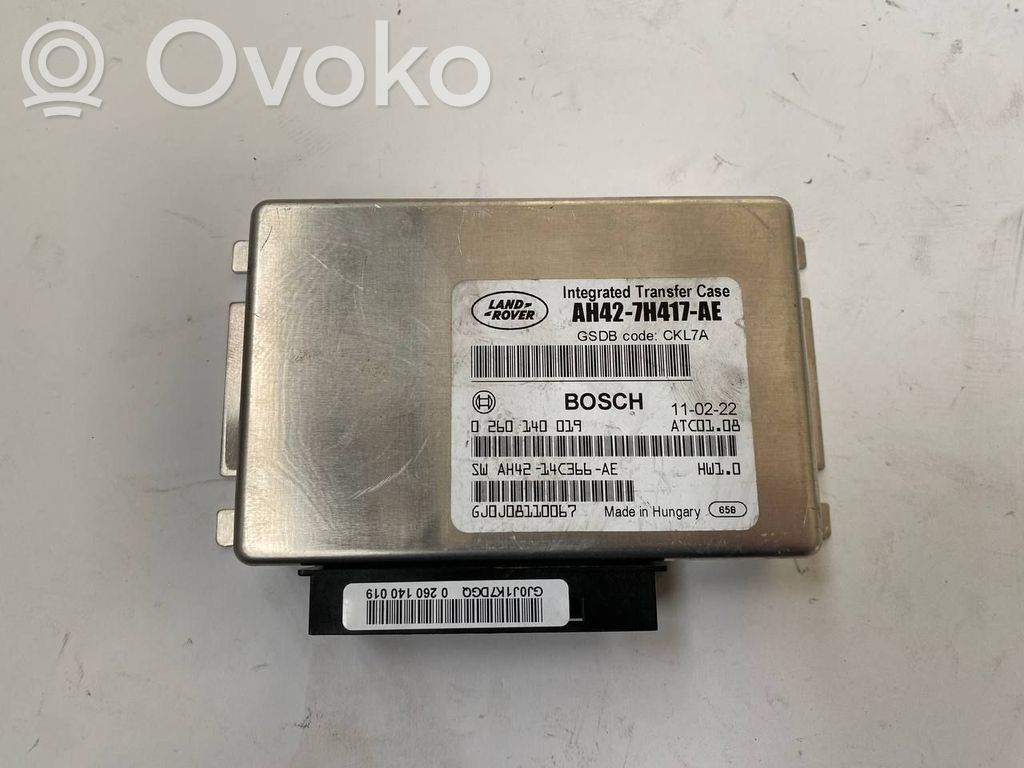 Land Rover Range Rover Sport L320 Unitate/modul de control cutie de viteze 