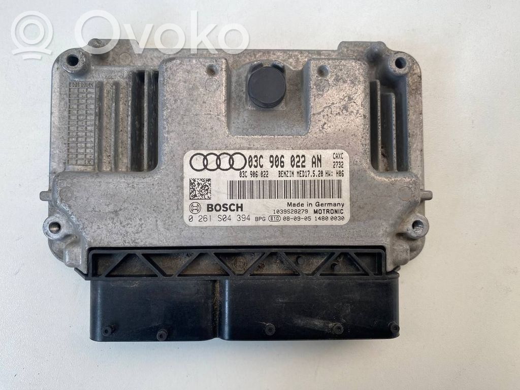 Audi A3 S3 8P Engine control unit/module ECU 