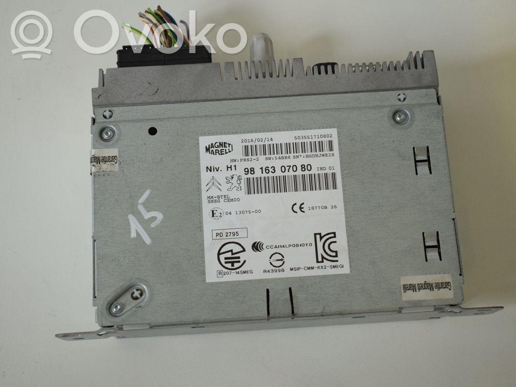 GPS navigation control unit/module   9816307080