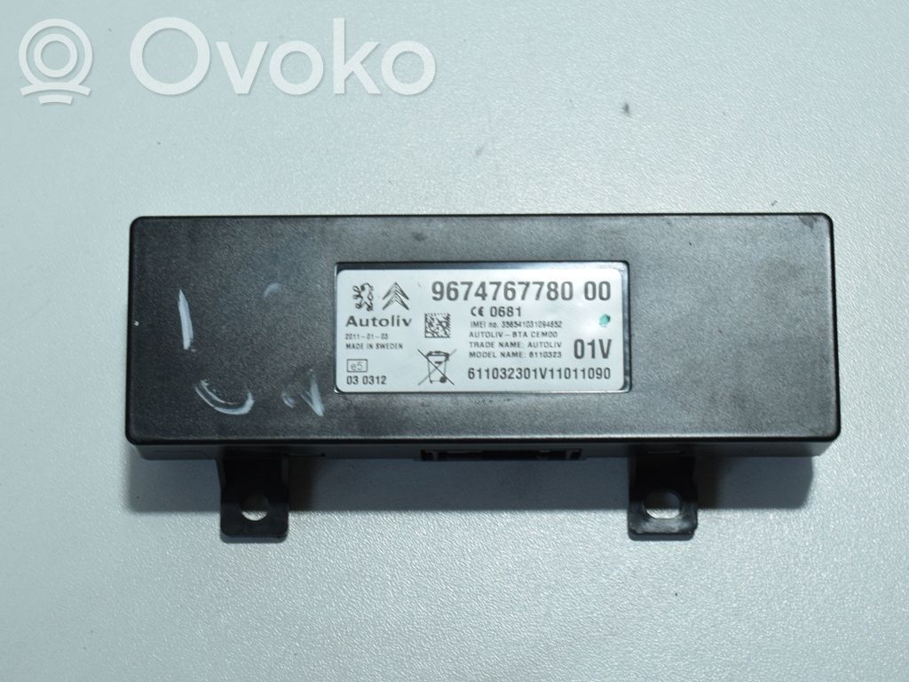 Support boîtier de commande Bluetooth   9674767780