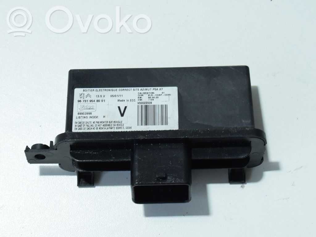 Xenon control unit/module   9673195480,89903998
