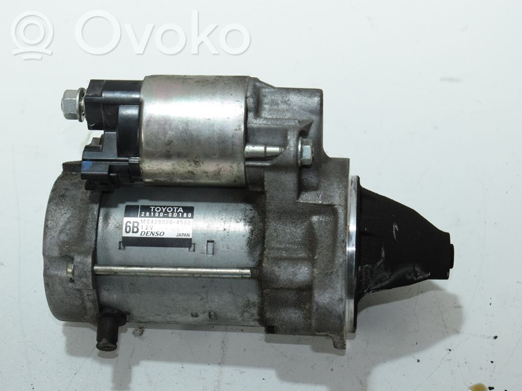 Toyota Corolla Verso E121 Motor de arranque 