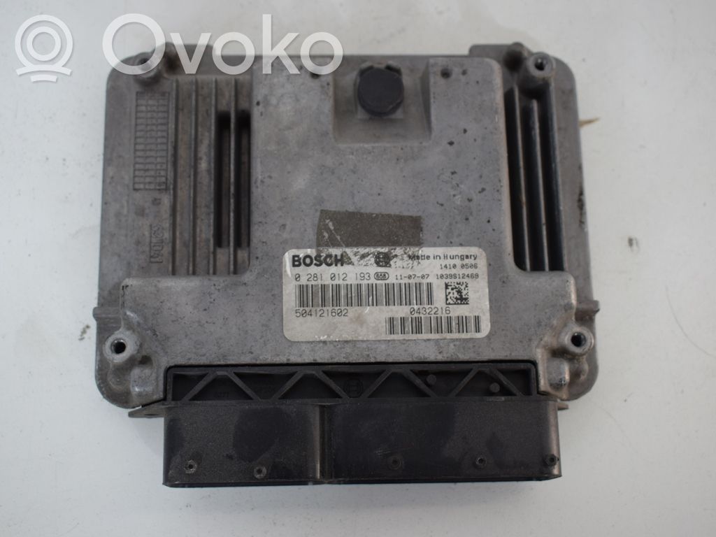 Iveco Daily 5th gen Engine control unit/module ECU 