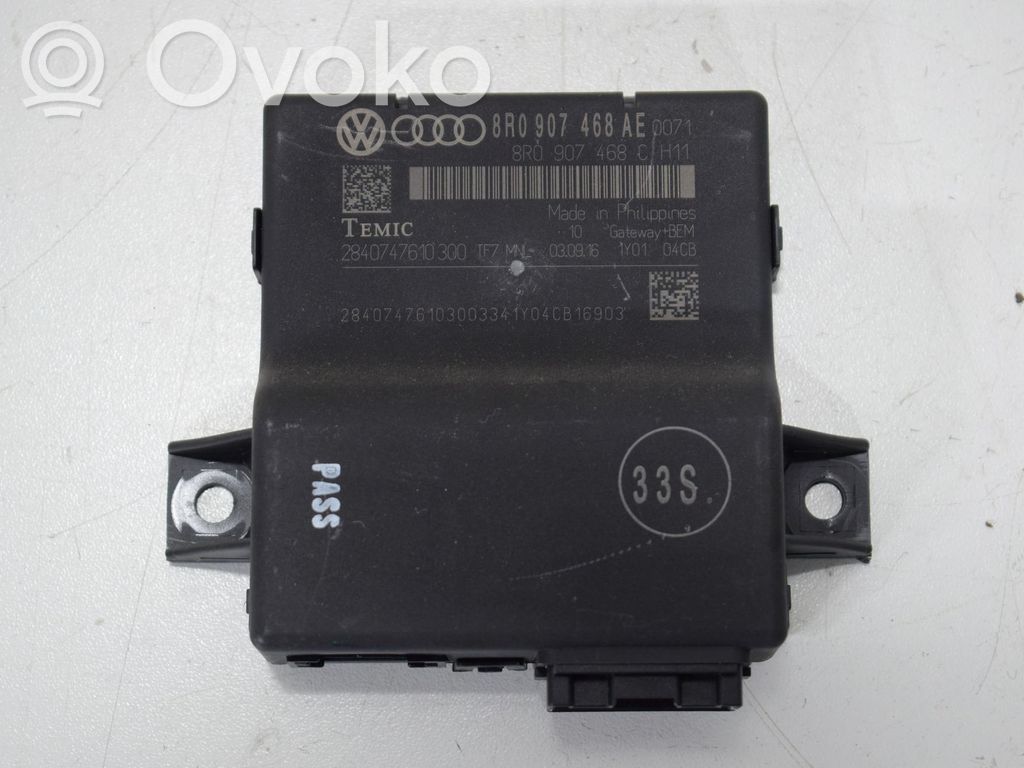 Audi Q5 SQ5 8R Other control units/modules 