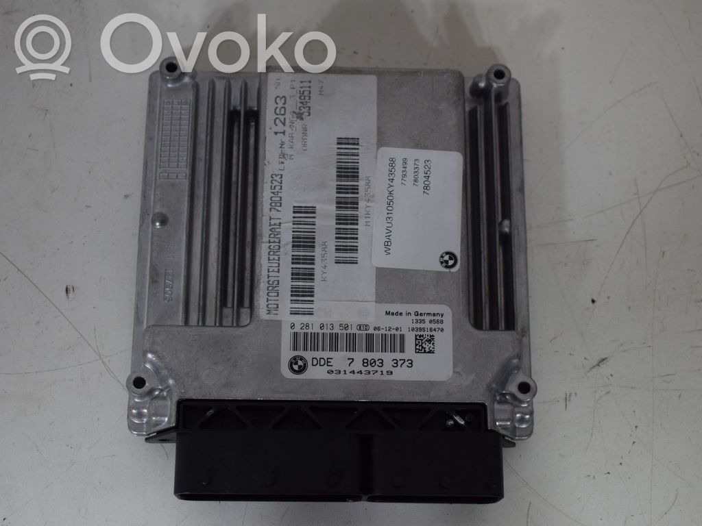 BMW 3 E90 E91 Centralina/modulo motore ECU 