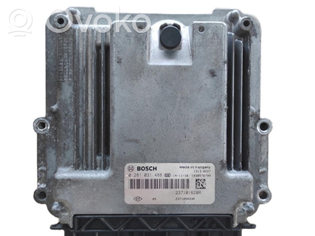 Renault Laguna III Engine ECU kit and lock set 