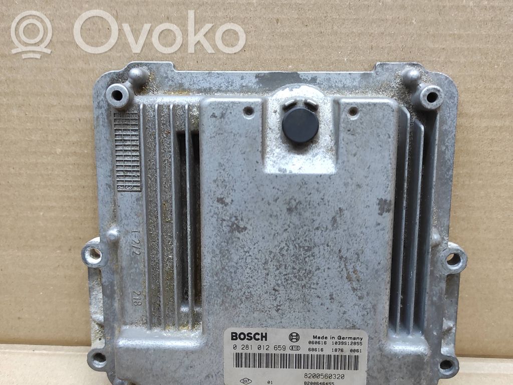 Engine control unit/module   0281012659,8200560320,8200646455