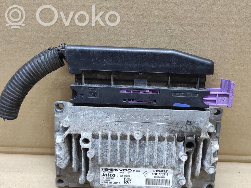 Renault Laguna III Gearbox control unit/module 