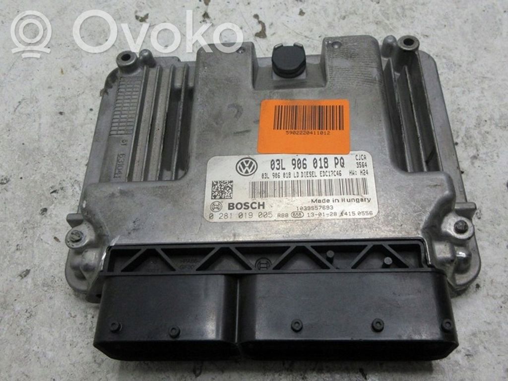 Seat Exeo (3R) Engine control unit/module 