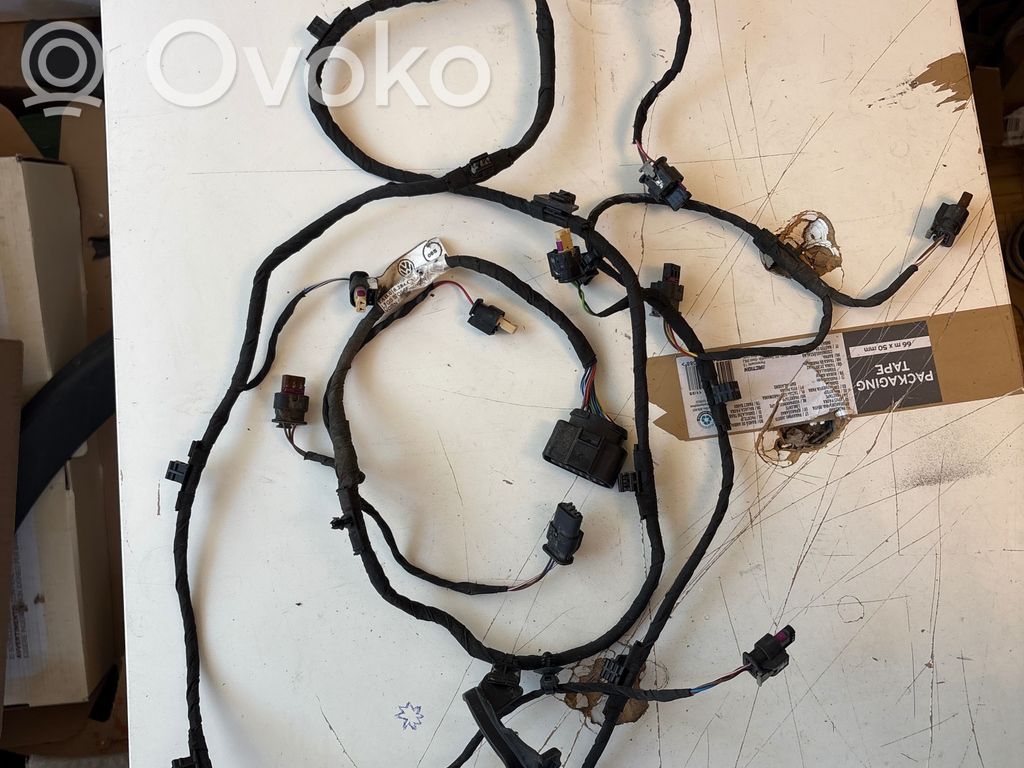 Volkswagen Tiguan Cableado del sensor de aparcamiento (PDC) 