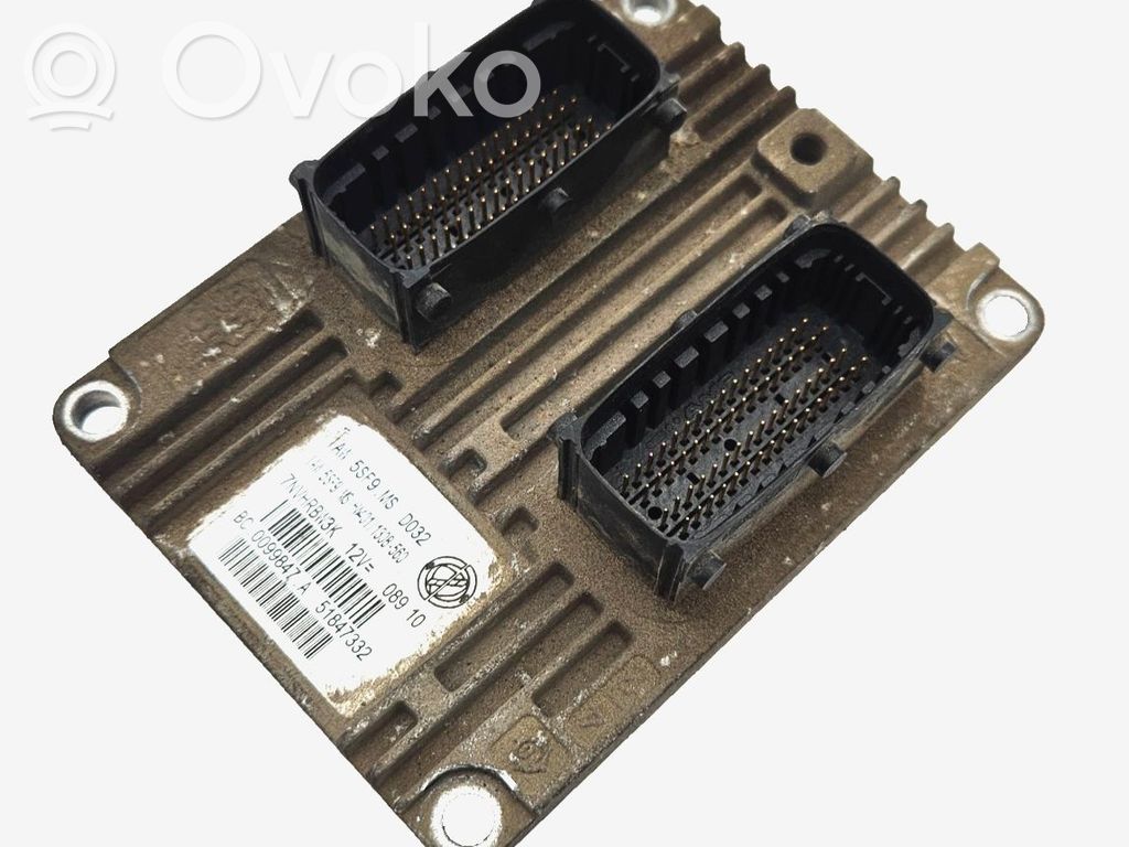 Fiat 500 Komputer / Sterownik ECU silnika 