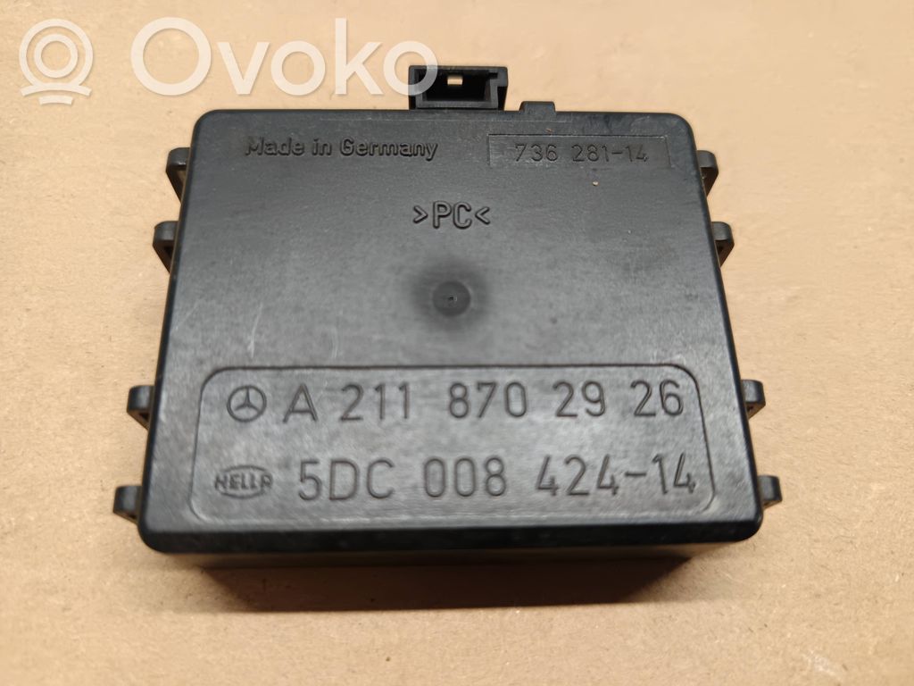 Mercedes-Benz E W211 Regensensor 