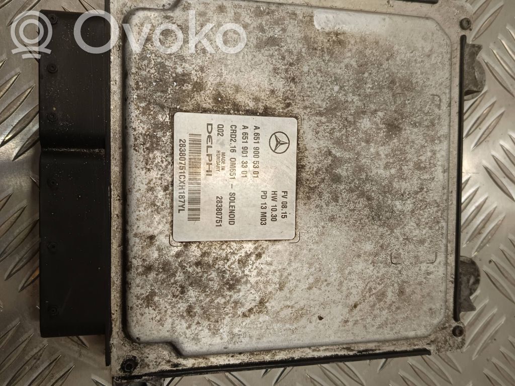 Mercedes-Benz C W204 Engine control unit/module 